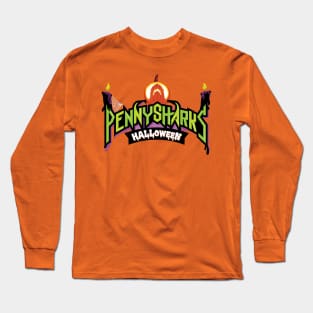 SpookySharks Logo No Outline (For Light Shirts) Long Sleeve T-Shirt